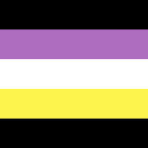 Anonbinary: not fitting the binary/non-binary binary.